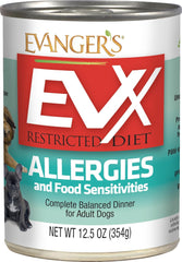 EVX Restricted Diet: Allergies and Food Sensitivities for Dogs - 12, 12.5 oz Cans
