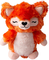 Snugarooz Foxy Panda with Repair Patch - Plush Red Panda Dog Toy with Squeaker & Crinkle - Heart-Shaped Nose - Soft & Sustainable Fun for Dogs