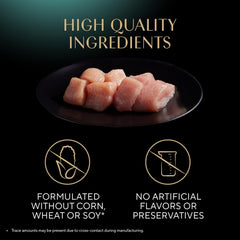 Sheba Perfect Portions Wet Cat Food Cuts in Gravy Variety Pack, Roasted Chicken Entree, and Tender Turkey Entree