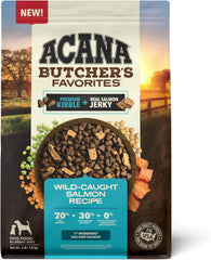 ACANA Butcher's Favorites Dry Dog Food, Wild-Caught Salmon Recipe, Fish Dog Food