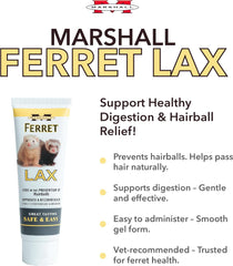 Marshall Pet Products Ferret Lax Hairball and Obstruction Remedy 1ea/3 oz