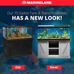 Marineland High Definition LED Ensemble 75 Gallon Farmhouse Aquarium Kit