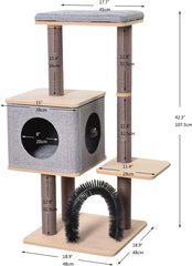 PetPals, Three-Level Elevated Cat Tree Condo