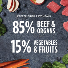 Instinct Freeze Dried Raw Meals, Natural Dry Dog Food, Grain Free - Real Beef