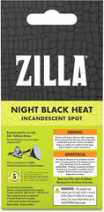 Zilla Incandescent Spot Bulb Night Black