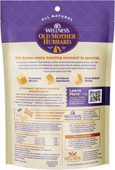 Old Mother Hubbard Wellness Training Bitz Assorted Mix Dog Biscuits, Natural, Training Treats, Three Flavors, Small Size, (8 Ounce Bag)