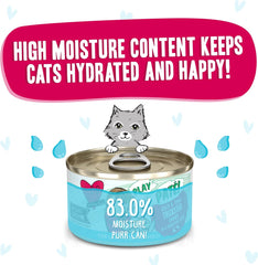 Weruva B.F.F. Play - Best Feline Friend Paté Lovers, Aw Yeah!, Duck & Tuna Trickster with Duck & Tuna