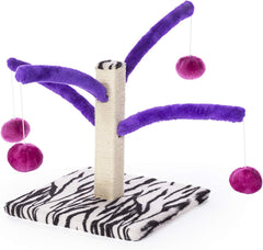 Prevue Pet Products Kitty Power Bounce 'n Spring Scratcher Furniture purple Small