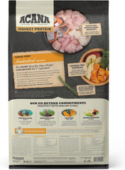 ACANA Highest Protein Dry Dog Food, Meadowland, Chicken and Turkey Recipe