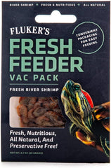 Fluker's Fresh Feeder Vac Pack Shrimp, All Natural and Preservative Free, Great for Insect Eating Reptiles, Birds, Tropical Fish or Small Animals, 0.7 oz