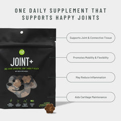 Get Joy Joint+ Hip & Joint Care Dog Supplement, 90 Soft Chews, Chicken Flavor – Supports Mobility with Green-Lipped Mussels, PhD Animal Nutritionist Formulated, Made in The USA.