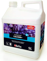 Red Sea Reef Foundation A (Ca/Sr) Supplement - Calcium & Strontium Additive for Healthy Coral Growth in Marine & Reef Aquariums