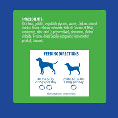 N-Bone Puppy Teething Rings Plus, Chicken Flavor