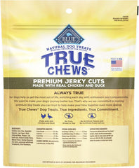 True Chews - Blue Buffalo True Chews Premium Jerky Cuts Dog Treats, Made in the USA with Natural Ingredients, Duck