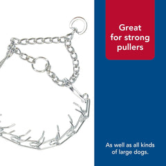 Titan - Coastal Pet Titan Dog Prong Training Collar - Rust-Resistant and Prong Metal Training Chain Collar for Dogs - Quality Supplies