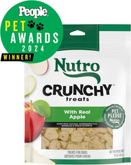Nutro Crunchy Dog Treats with Real Apple