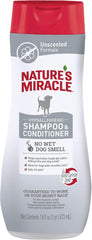 Nature’s Miracle Hypoallergenic Shampoo & Conditioner for Dogs, 16 Oz, Unscented