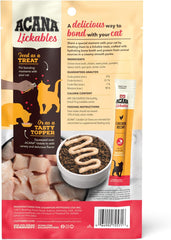 ACANA Lickables Chicken Recipe, 2.5oz, 5 Count