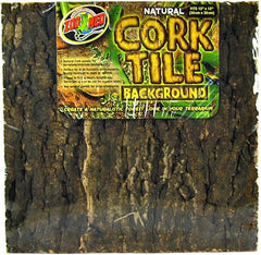 Zoo Med Natural Cork Tile Background