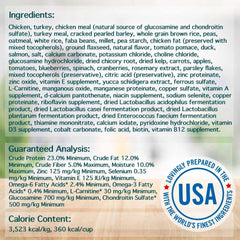 Chicken Soup for the Soul All Natural Premium Senior/Mature Dry Dog Food, Real Meat First Ingredient, No By-Products, Supports Joint Health and Mobility, Chicken, Turkey & Brown Rice