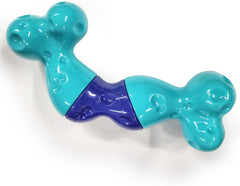 Nylabone Twist 'N Chew Dog Toy, Enrichment Puzzle Toys for Dogs, Perfect for Aggressive Chewers, Bacon & Beef Jerky Flavor, Large - Up to 50 lbs, 1 Count