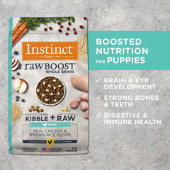 Instinct Raw Boost Puppy Whole Grain Chicken & Brown Rice Dry Dog Food