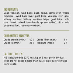ORIJEN Freeze Dried TUNDRA Dog Treats, WholePrey Ingredients