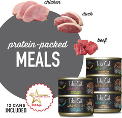 After Dark, Variety Pack, High-Protein and 100% Non-GMO Ingredients, Wet Cat Food for Adult Cats