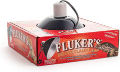 Fluker's Repta-Clamp Lamp, Heavy Duty Clamp Light For Reptile Tanks and Terrariums, UL/CUL Approved, Great for Reptile Basking, 250-Watt Maximum with On/Off Switch