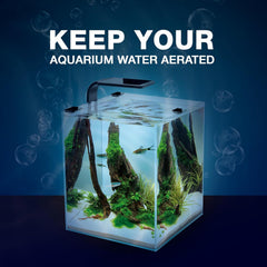 Cobalt Aquatics Microvue Nano Aquarium Kit - Includes Filter & LED Light - Ideal for Nano Reefs, Planted Tanks & Small Aquatic Setups