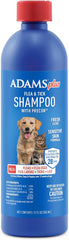 Plus Flea & Tick Shampoo with Precor for Cats, Kittens, Dogs & Puppies Over 12 Weeks Of Age Sensitive Skin Flea Treatment | Kills Adult Fleas, Flea Eggs, Ticks, and Lice