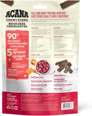 ACANA Chewy Strips Hip & Joint Support Beef Recipe, Dog Treat