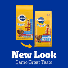 Pedigree Puppy Dry Puppy Food, Grilled Steak and Vegetable Flavor