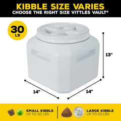 Gamma2 Vittles Vault Dog Food Storage Container with Airtight Lid