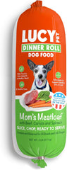 Lucy Pet Dinner Rolls-Mom's Meatloaf Beef with Carrots, and Spinach 2lb