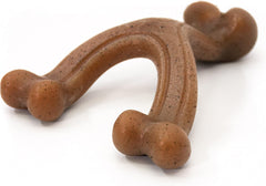 Nylabone Gourmet Style Wishbone Strong Chew Toy for Dogs, Bacon Flavor