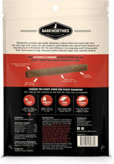 Barkworthies USA Hickory Smoked Beef Stick Treats - 15 Count (Pack of 1) - All-Natural, Smoky Aroma, Crunchy, Great for Training