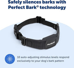 PetSafe NanoBark Collar - World's Smallest Bark Collar for Small and Medium Dogs, 10 Levels of Static Stimulation, Waterproof and Rechargeable Anti-Bark Training, Comfortable and Low-Profile Design