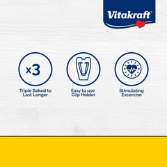 Vitakraft Crunch Sticks for Canaries and Finches - Egg and Honey - Pet Bird Treat Toy