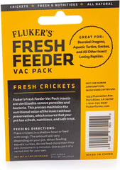 Fluker's Fresh Feeder Vac Pack, All Natural and Preservative Free, Great for Insect Eating Reptiles, Birds, or Small Animals