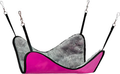 Kaytee Cozy Hammock Hanging Plush Sleeper for Ferrets, Rats, Chinchillas and other Small Animals