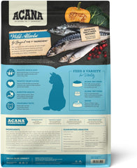 ACANA Highest Protein Dry Cat Food, Wild Atlantic, Grain Free Saltwater Fish With Freeze-Dried Liver Recipe