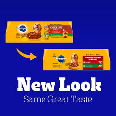 Pedigree Choice Cuts In Gravy Combo Pack Beef & Country Stew Wet Dog Food 13.2 Oz. (12 Count)