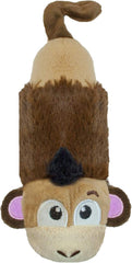 Petstages Stuffing-Free Lil' Squeak Monkey Plush Dog Toy, Small