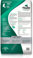 Nulo Puppy & Adult Freestyle Limited Plus Dry Dog Food: All Natural Ingredient Diet For Digestive & Immune Health - Allergy Sensitive Non Gmo Alaska Pollock & Lentils Recipe