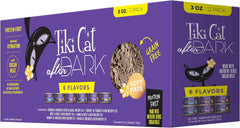 Tiki Cat After Dark Pâté, Variety Pack, High-Protein and 100% Non-GMO Ingredients, Wet Cat Food for Adult Cats