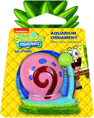 Penn-Plax Officially Licensed Spongebob Squarepants Aquarium Ornament – Gary (Mini/Small Size) – Perfect for Freshwater and Saltwater Tanks