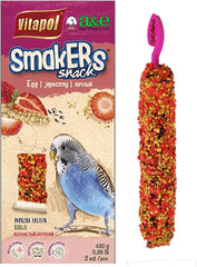 A&E Cage 644118 Vitapol Smakers Parakeet Treat Sticks - Strawberry