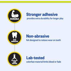 PetSport Tennis Balls for Dogs, Great for Boredom and Aggressive Chewers, Interactive, Certified Non-Toxic, Won’t Wear Down Teeth