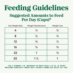 Nutro Wholesome Essentials Indoor Dry Cat Food, Chicken & Brown Rice Recipe, 5 lb. Bag